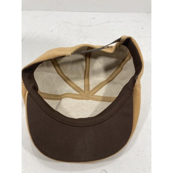 Vintage AMOCO Flat Cap Hat Faux Suede - Good Condition! - Picture 5 of 5